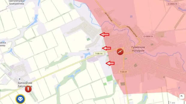 Противник утратил реальный контроль над Гуляйполем