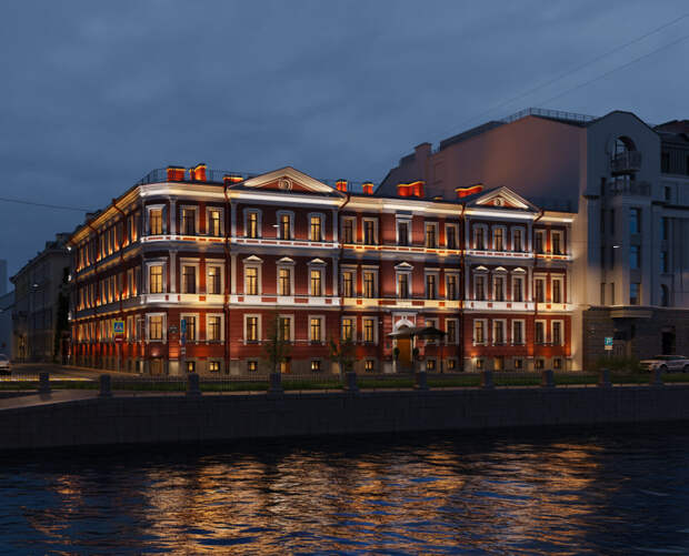 На набережной реки Фонтанки откроется отель-особняк ACADEMIA
