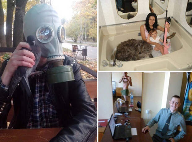 Подборка фотографий, на которых непонятно что вообще происходит Что происходит, смешные, удачный кадр, юмор