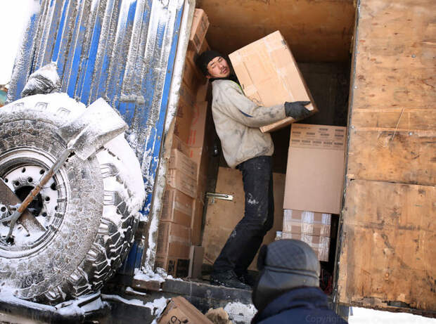 Новозеландец пытался доставить 12 тонн еды на Северный полюс в Сибири 