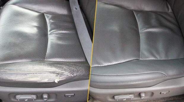 Небольшие потёртости кожаных сидений ещё можно замаскировать, но серьёзные повреждения требуют дорогого ремонта. | Фото: amdplus.ru.