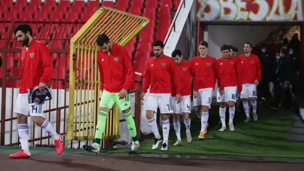 Сборная России опустилась на пять позиций в обновлённом рейтинге ФИФА