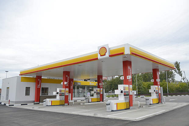 Shell останавливает работу всех своих АЗС в России