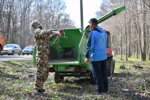 В Майкопе наводят порядок после зимы