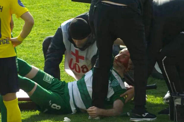 Игрок "Ахмата" Богосавац пришел в сознание после травмы в матче РПЛ