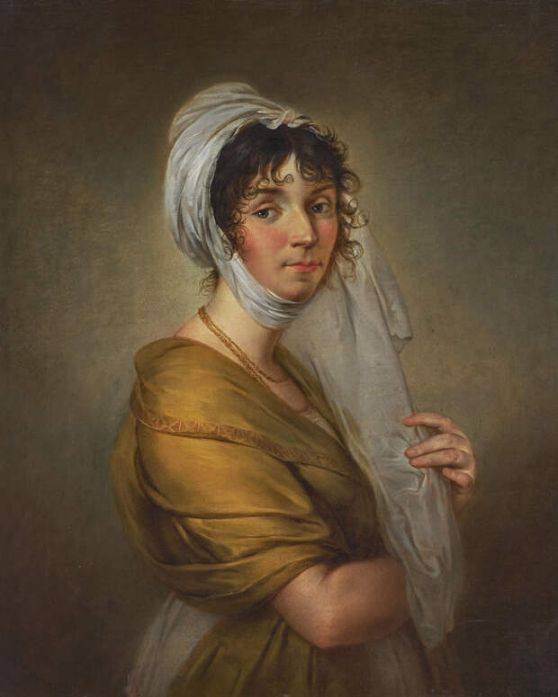 Работа неизвестного художника, «Портрет Прасковьи Жемчуговой», 1800-е годы