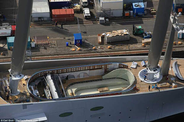 Как выглядит самая большая парусная яхта в мире