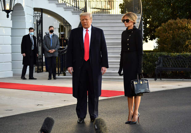 Дональд и Мелания Трампы