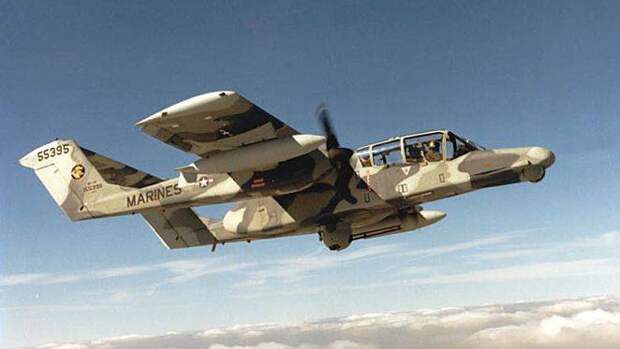 Служба и боевое применение турбовинтовых штурмовиков OV-10 Bronco после окончания вьетнамской войны