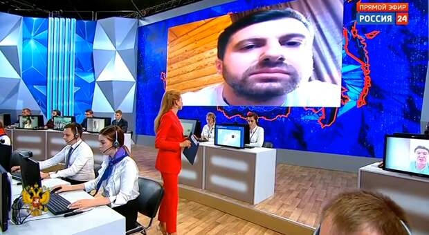 Амиран Сардаров на Прямой линии с президентом