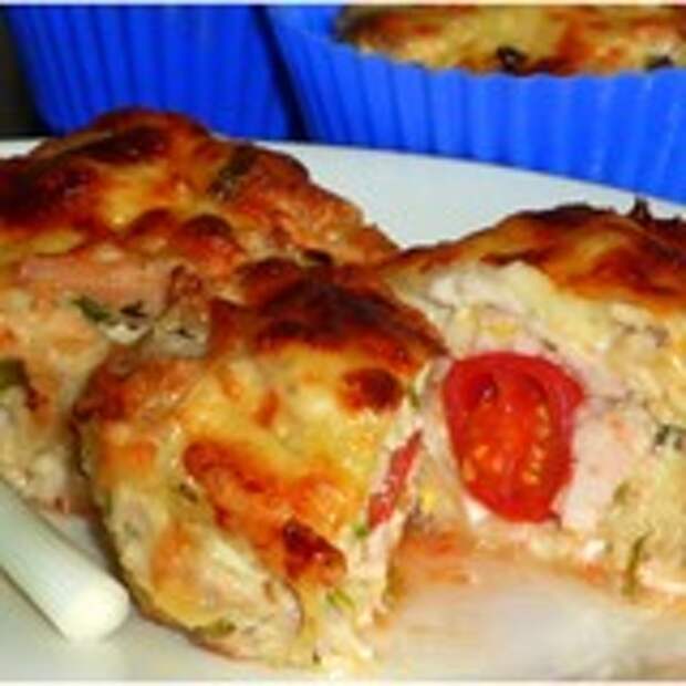 Куриные "маффины" с сюрпризом