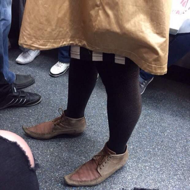 Модники из нашего метро