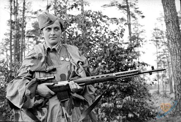 Подвиг женщины-снайпера Людмилы Павличенко