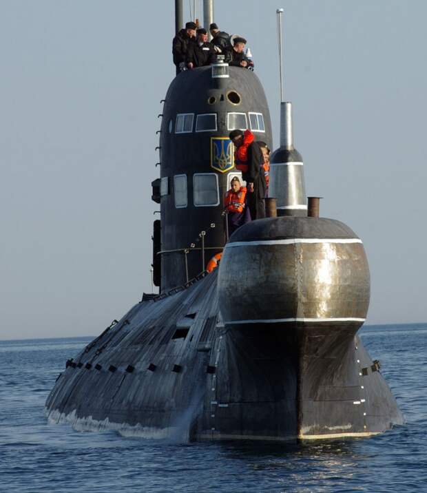 Дизель-эллектрическая подводная лодка. Пр.641. (U-01).«Запорожье» - 1