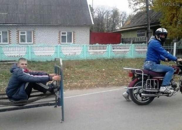 Деревенские приколы. Шедевры!