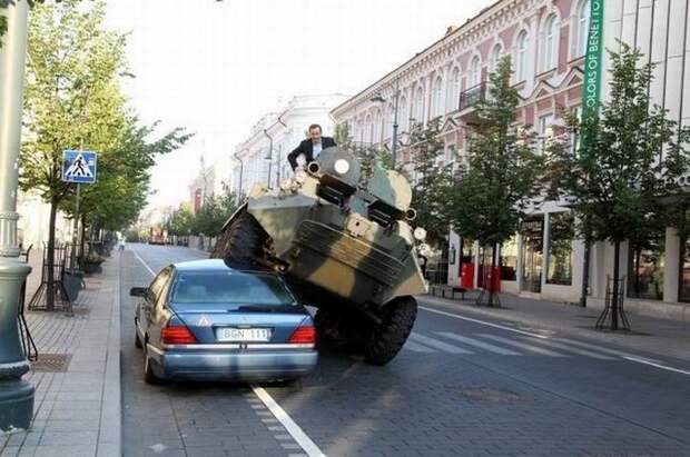 Борьба с незаконной парковкой в ​​Lithuania2