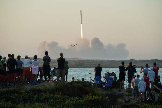 Компания SpaceX в четвертый раз запустила систему Starship