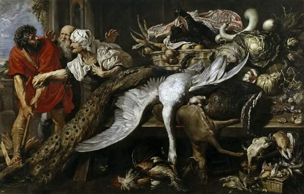 «Узнавание Филопомена». (совместно с Паулем Питером Рубенсом). (1609-1610). (Мадрид, Прадо). Автор: Франс Снейдерс.
