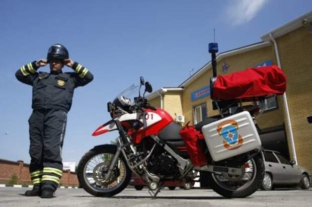 Крымские спасатели получили мотоциклы - Фото 1