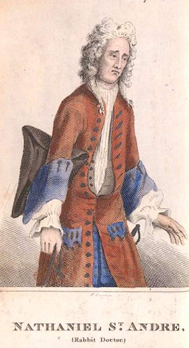 Натаниэль Сент-Андре, “кроличий доктор”. (upload.wikimedia.org) Натаниэль Сент-Андре, «кроличий доктор». <br>