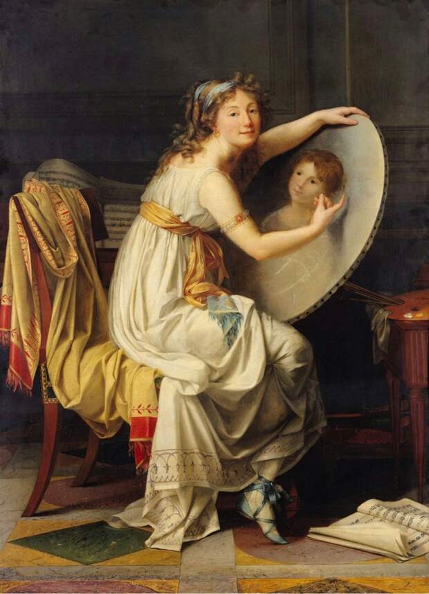 Jacques Louis David Portrait of Mademoiselle Gui
