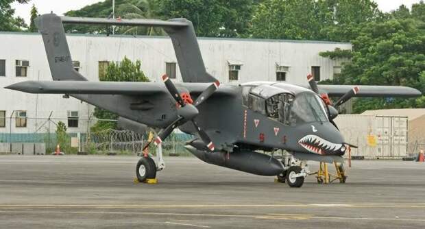 Служба и боевое применение турбовинтовых штурмовиков OV-10 Bronco после окончания вьетнамской войны
