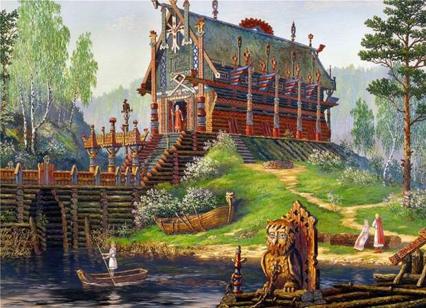 История и мифология Древней Руси в иллюстрациях художников