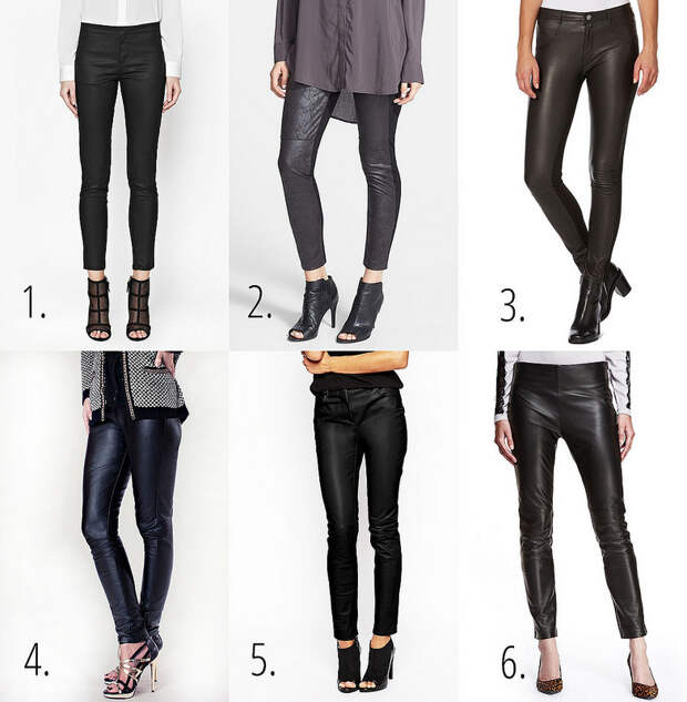 Leather pants picks 2015