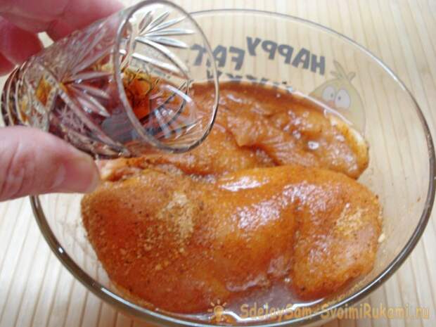 Балык из куриного филе