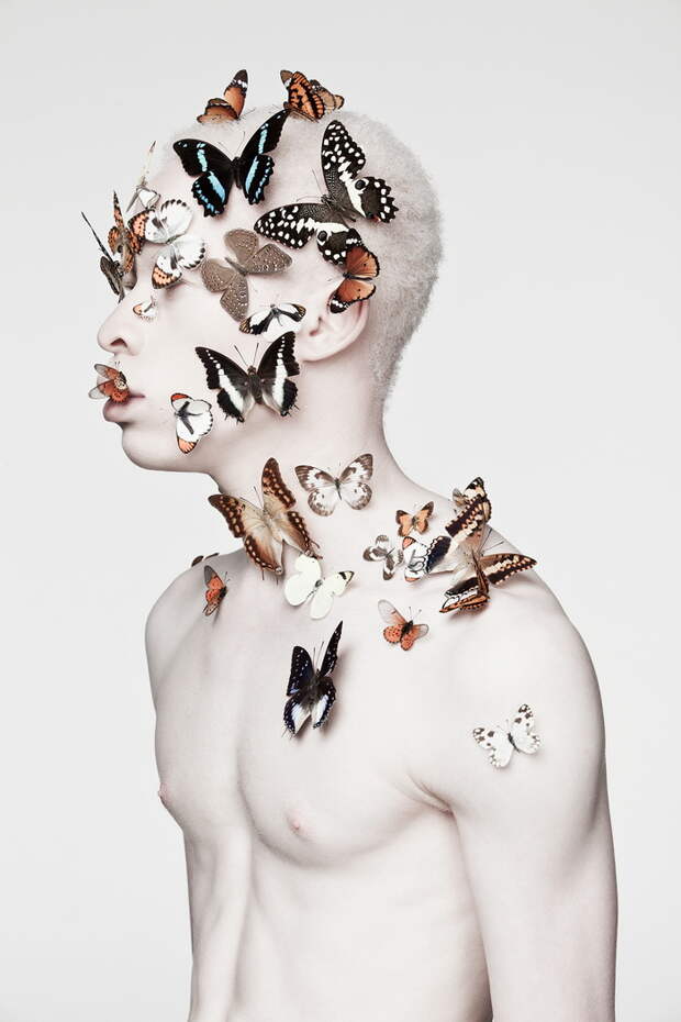 Модели-альбиносы в фотосессиях Justin Dingwall Модели-альбиносы в фотосессиях Justin Dingwall