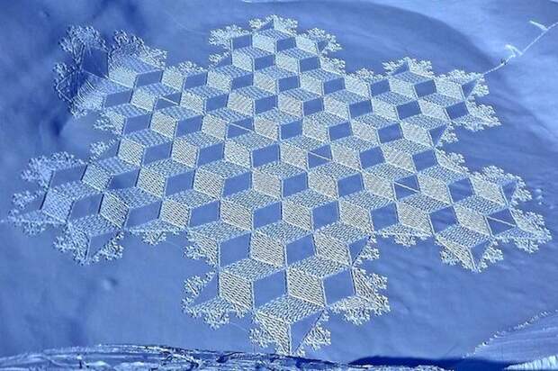 Снежные картины Саймона Бека