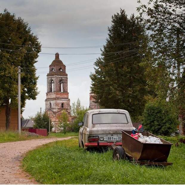 Село Колбацкое, Ивановская область глубинка, деревня, красиво, лес, россия, село, фото