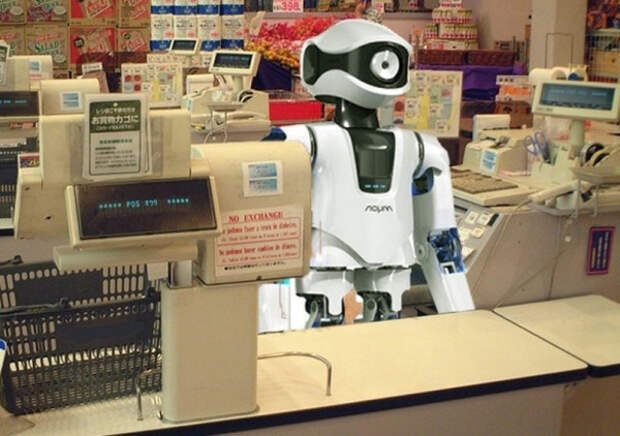 Роботы заменят кассиров в магазинах