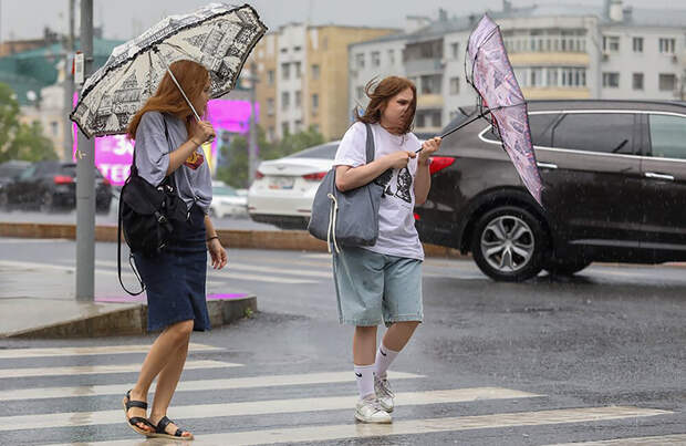 В Москве снова ожидаются гроза и дождь