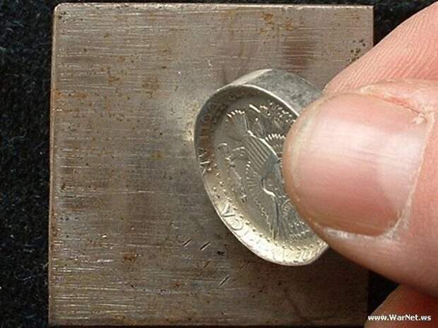 Как сделать кольцо из обычной монеты