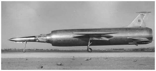 Leduc 0,22 был прототипом истребителя Mach 2, построенного во Франции в 1956 году. интересное, необычные, самолеты, странное, факты