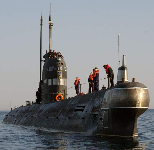 Дизель-эллектрическая подводная лодка. Пр.641. (U-01).«Запорожье» - 2
