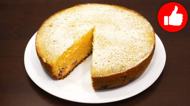 Фото к рецепту: Потрясающий пирог за 5 минут + выпечка
