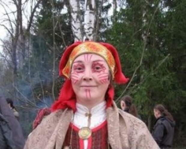Славянский обядовый "Макияж"