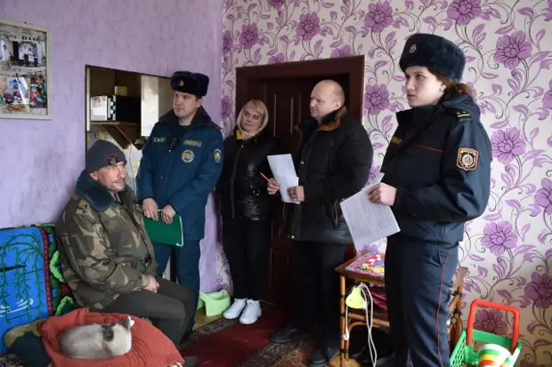 Профилактический рейд в рамках акции ´Дом без насилия´ прошел на территории Вишневского сельсовета.