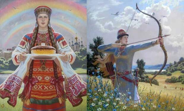 История и мифология Древней Руси в иллюстрациях художников