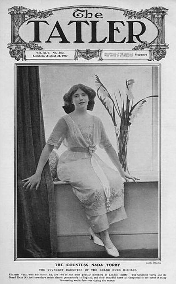 Шестнадцатилетняя Нада в журнале "Татлер", 1912. (сс)  Wikimedia Commons