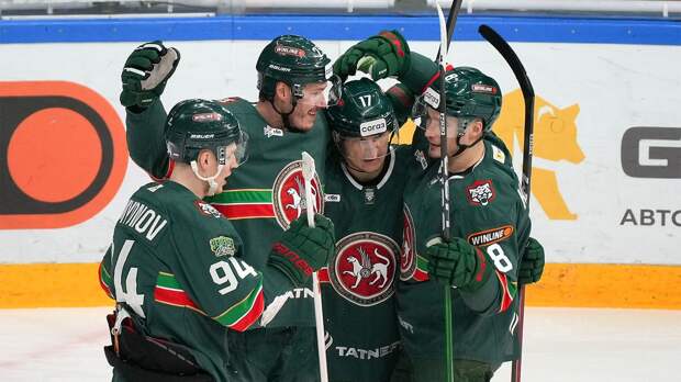 «Ак Барс» с разгромным счетом обыграл «Нефтехимик» в матче КХЛ