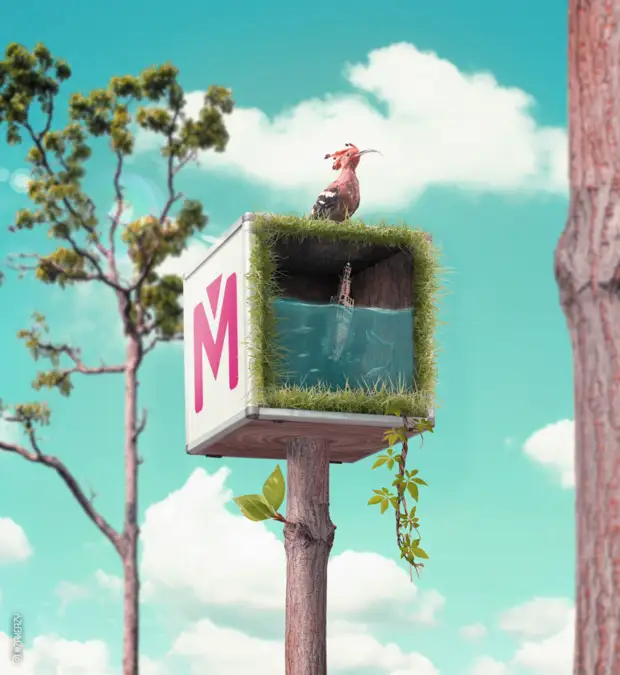 Сюрреалистические фотоманипуляции Зака Изи