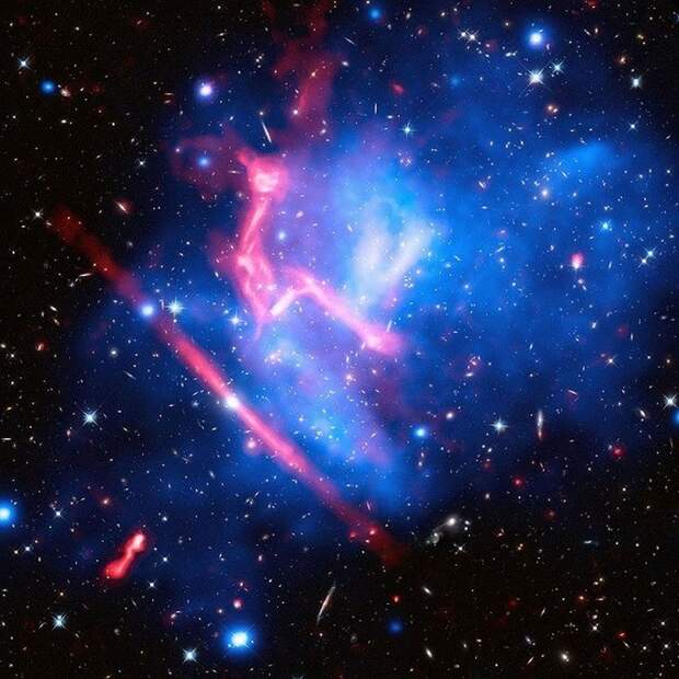 Скопление галактик MACS J071.