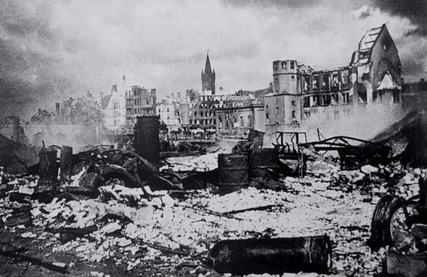 После штурма Кёнигсберга в 1945-м 
