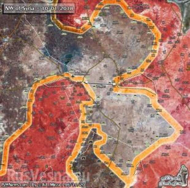 Боевики не могут остановить сирийскую армию, до Идлиба 40 км