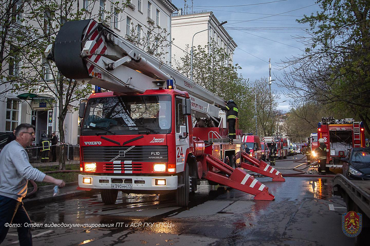 Задержаны подозреваемые в гибели людей при пожаре в московском отеле