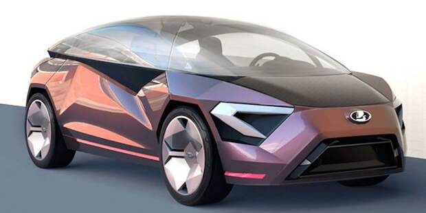 Концепт кроссовера Lada Triangle-X 2025 представлен на видео