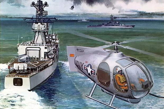 Увеличенная версия Model-202 Honcho-2 для Флота США, 1974 год - Нетрадиционная любовь Бруно Наглера | Warspot.ru